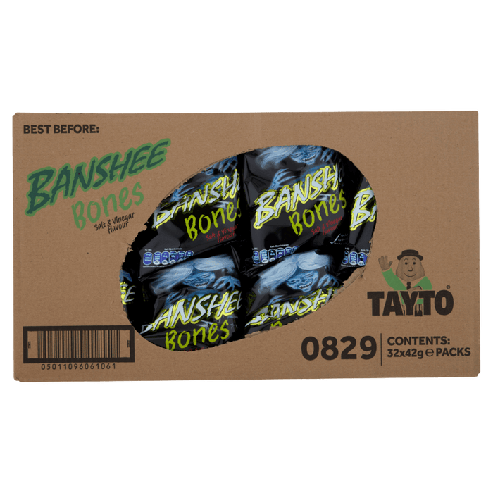 Tayto Banshee Bones 👻 | Box of 32 Packets (40g)