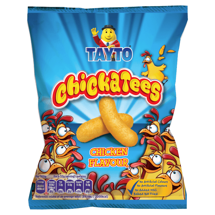 Box of Tayto Chickatees | Box of 50 Packets (17g)