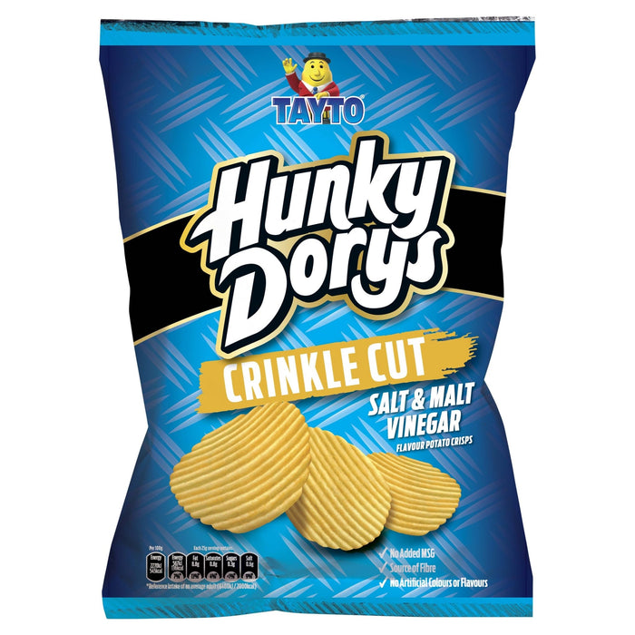 Box of Hunky Dory Salt and Vinegar | Box of 50 Packets (37g) - NetCrisps