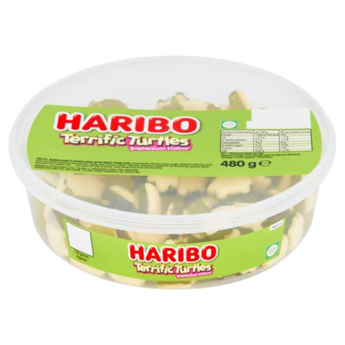 Haribo Terrific Turtles | Tub of 150 Pieces - NetCrisps