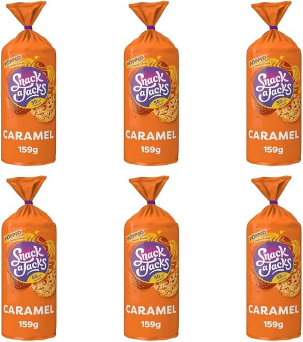 Snack a Jacks Caramel Jumbo | 8 x 159g - NetCrisps