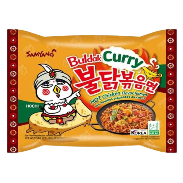 SAMYANG Buldak Hot Chicken Ramen (Curry Flavour) | 140g