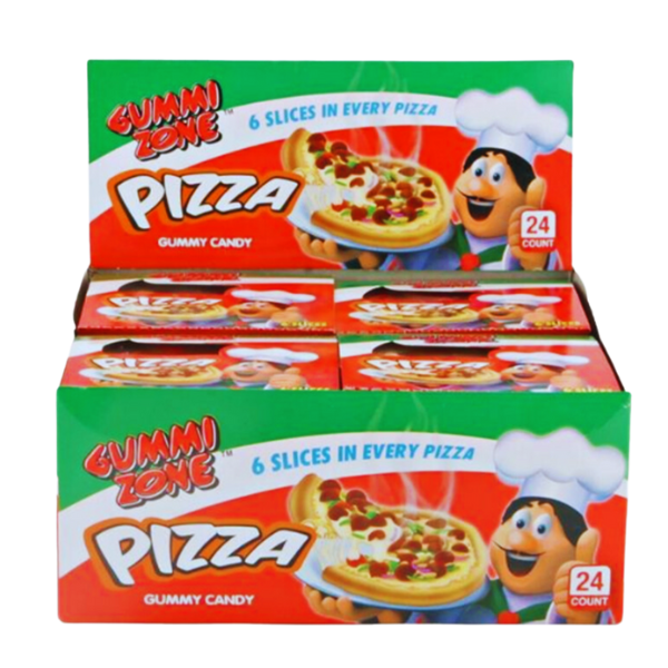 Gummi Zone Pizza | 24 x 6 Slices Per Case