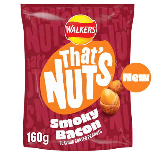Walkers That's Nuts Smoky Bacon | 160g - NetCrisps