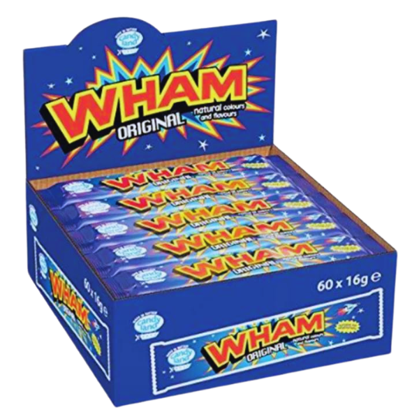 Box of Barratt Wham Bars | 60 x 16g - Sweets