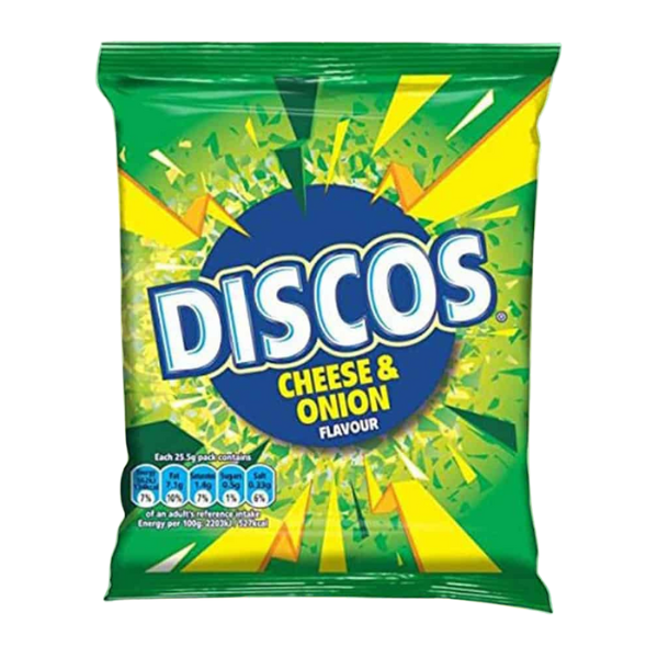 Box of Discos Cheese and Onion | 16 x 70g