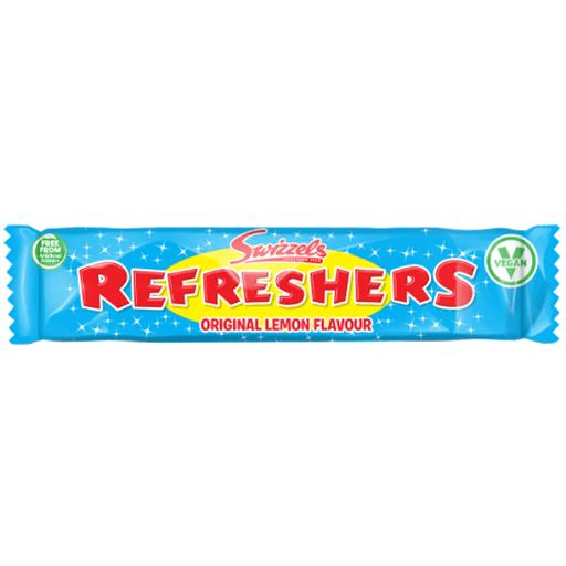 Swizzels Refreshers Original Lemon Flavour 10 bars x 18g - NetCrisps
