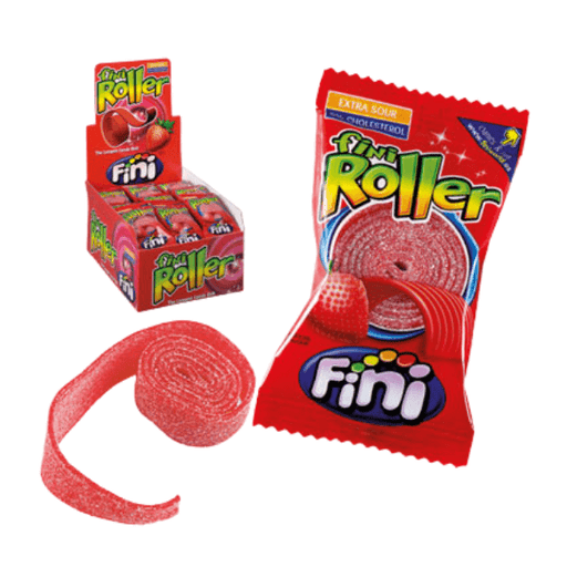 Fini Strawberry Roller | Box of 40 - NetCrisps