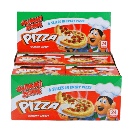 Gummi Zone Pizza | 24 x 6 Slices Per Case - NetCrisps