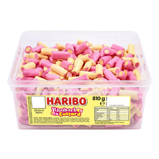 HARIBO Rhubarb & Custard | 300 pieces - NetCrisps