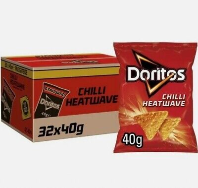 Box of Doritos Chilli Heatwave | 32 x 40g - NetCrisps
