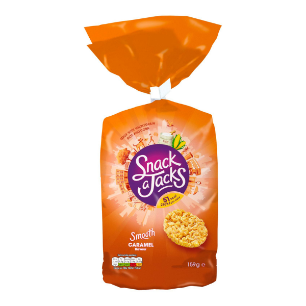 Snack a Jacks Caramel Jumbo | 8 x 180g