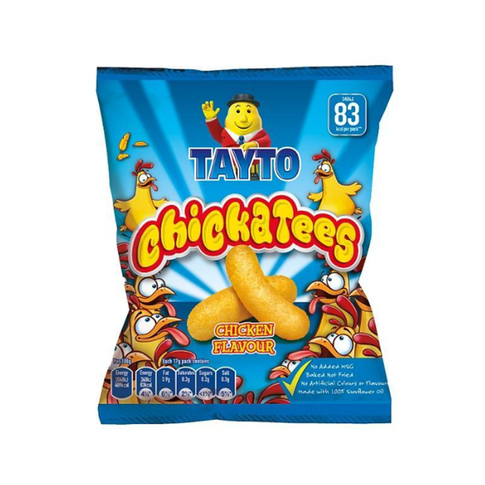 Tayto Chickatees | Box of 50 Packets (17g) - Crisps