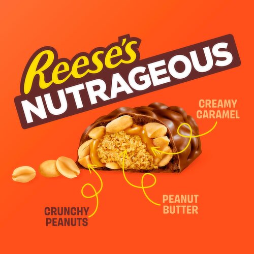Reese's Nutrageous Bar Peanut Butter 18X47G