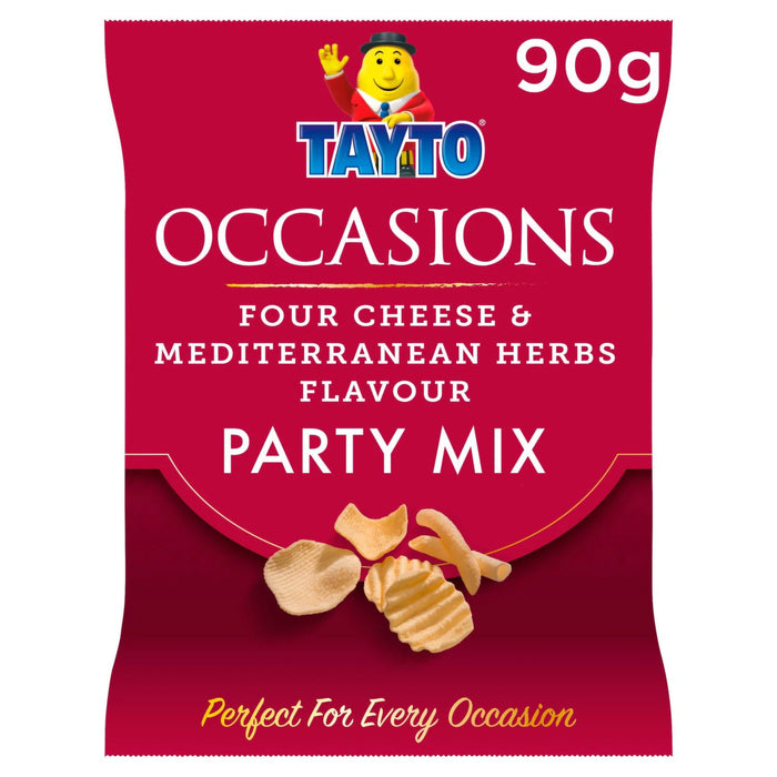 Tayto Occasions Four Cheese & Mediterranean Herbs Flavour