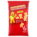 Pom-Bear Original Snacks 6 Pack, gluten-free, crispy, vegan-friendly snack with no artificial colours or flavours.