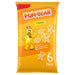 Pom-Bear Cheese Potato Snack 6 Pack, gluten-free, no artificial colors or flavors, suitable for vegans and vegetarians.