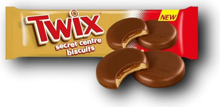 Twix Secret Centre Biscuits 132g