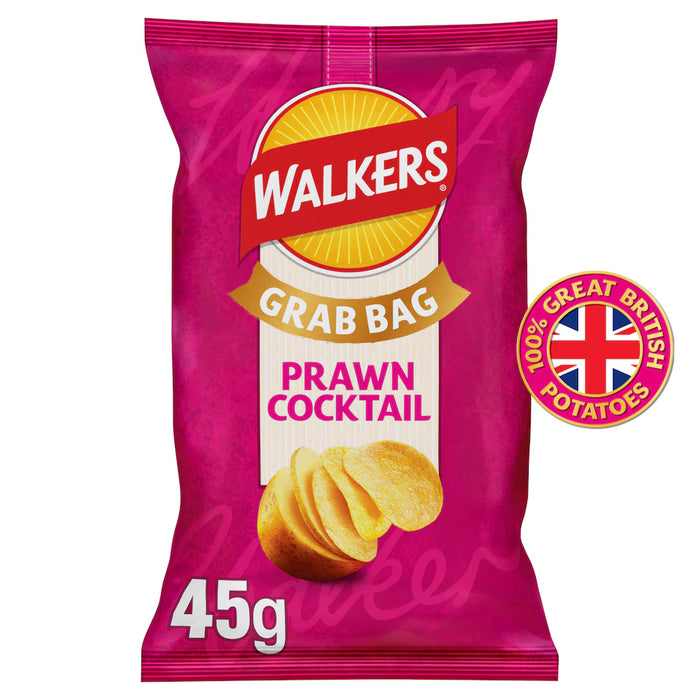 Walkers Prawn Cocktail 32 x 45g | Netcrisps