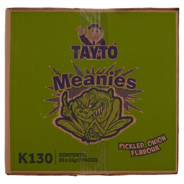 Box of Mega Meanies Pickled Onion | Box of 50 Packets (35g)