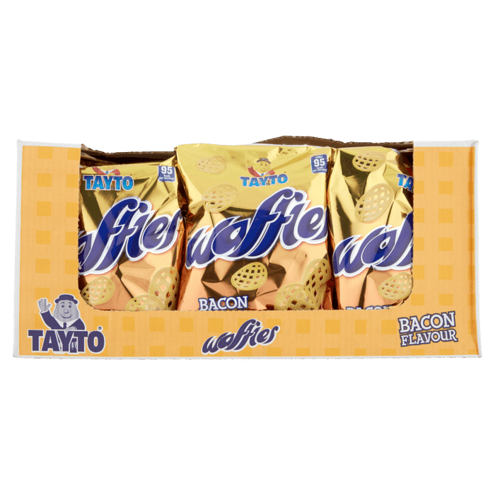 Box of Tayto Waffles Sharing Bag | Box of 12 Large Bags (100g)