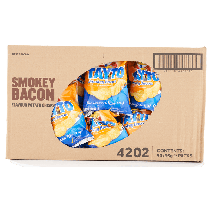 Tayto Smokey Bacon Crisps 50 x 35g