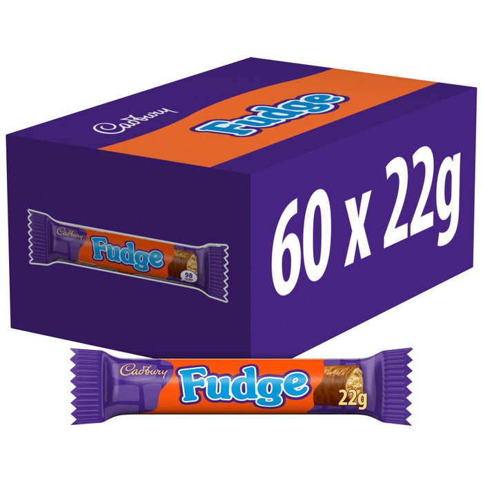 Cadbury Fudge Bars – Box of 60 (26g )