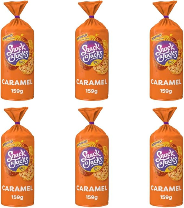 Snack a Jacks Caramel Jumbo | 8 x 159g
