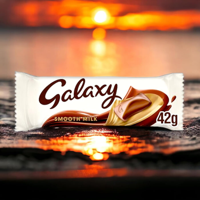Galaxy Smooth Milk Chocolate Bar – Pack of 24 x 42g