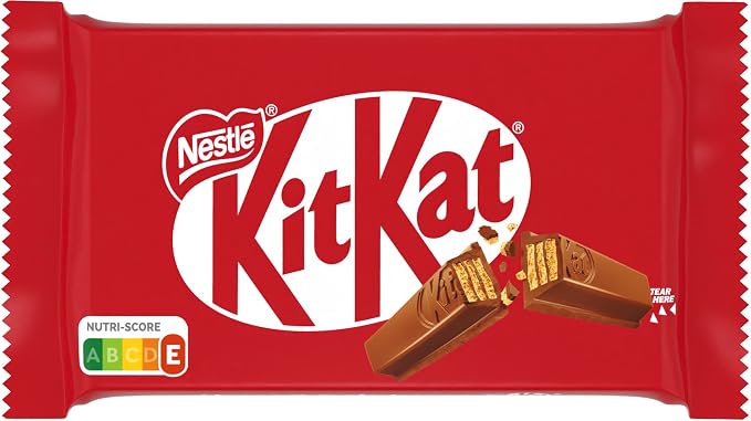 KitKat Classic 4 Finger Chocolate Bars 41.5g | Box of 24
