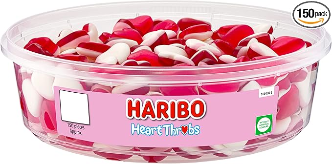 Haribo Heart Throbs | 150 Pieces - NetCrisps