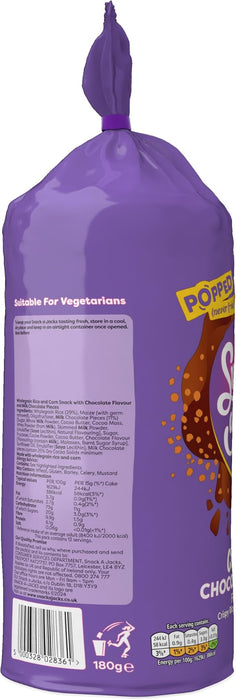 Snack a Jacks Choc Chip Jumbo | 8 x 180g