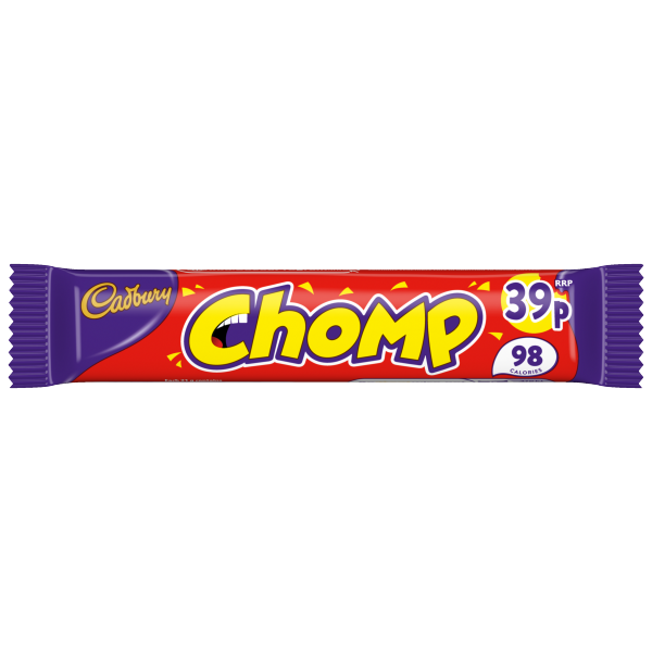 Cadbury Chomp Chocolate Bars 21g | Box of 60