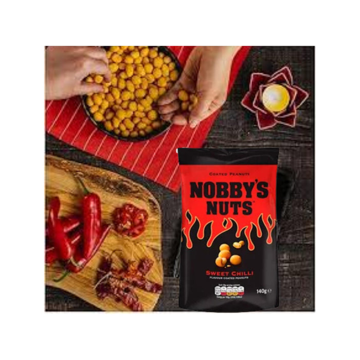 Walkers Nobby's Sweet Chilli Peanuts 140g