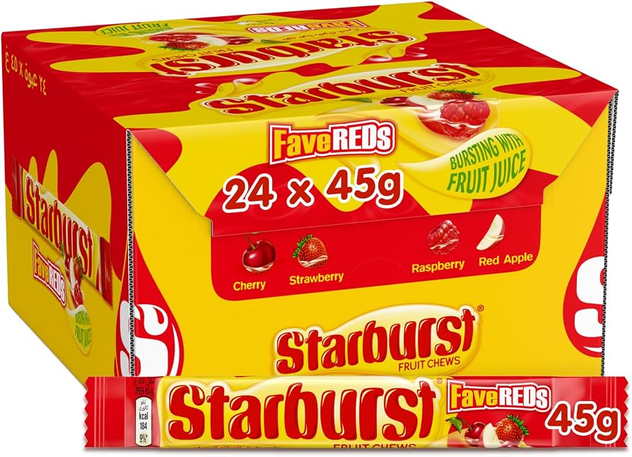 Starburst Original Fruit Chews 24 x 45g