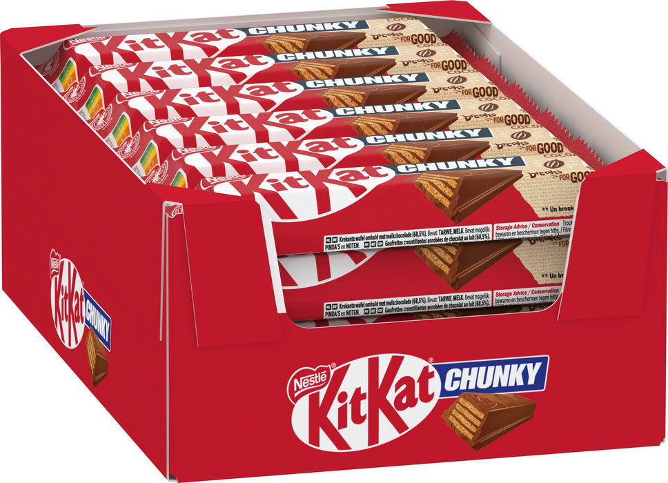 KitKat Chunky Chocolate Bars 40g | Box of 24