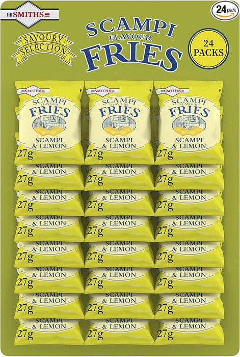 Smiths Scampi Fries | Card of 24 Packets (27g)