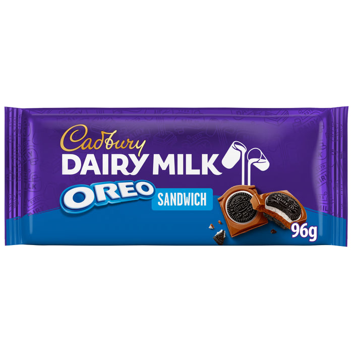 Cadbury Dairy Milk Oreo Sandwich Chocolate Bar 96g