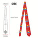 Men's Red Necktie with "TAYTO" Design - NetCrisps
