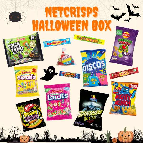 NEW Limited Edition Netcrisps Halloween Box