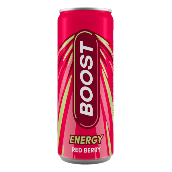 Boost Energy Drink Red Berry 