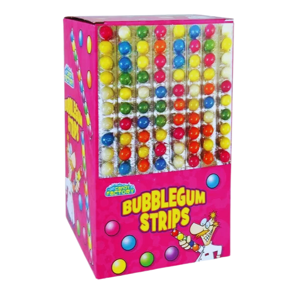 Candy Factory Bubblegum Strips | 40 x 30g