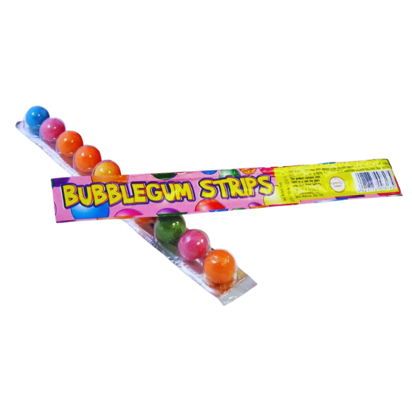 Candy Factory Bubblegum Strips | 40 x 30g