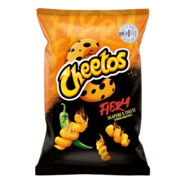 Cheetos Fiery Jalapeno & Cheese | 12 x 70g