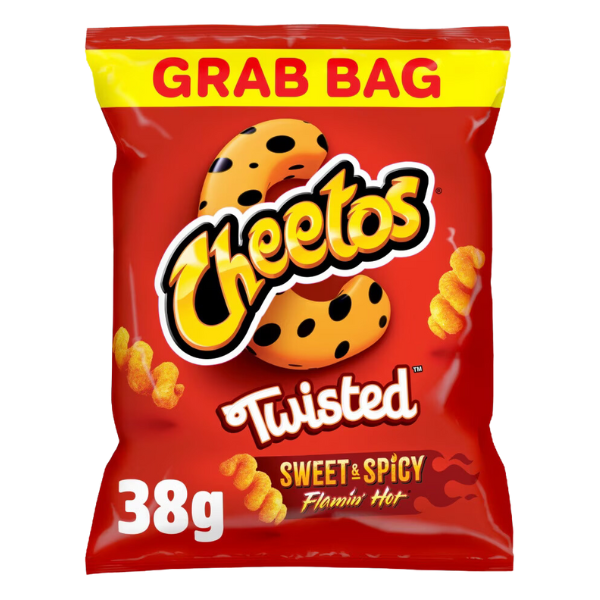 Cheetos Twisted Sweet & Spicy Flamin’ Hot | 30 x 38g