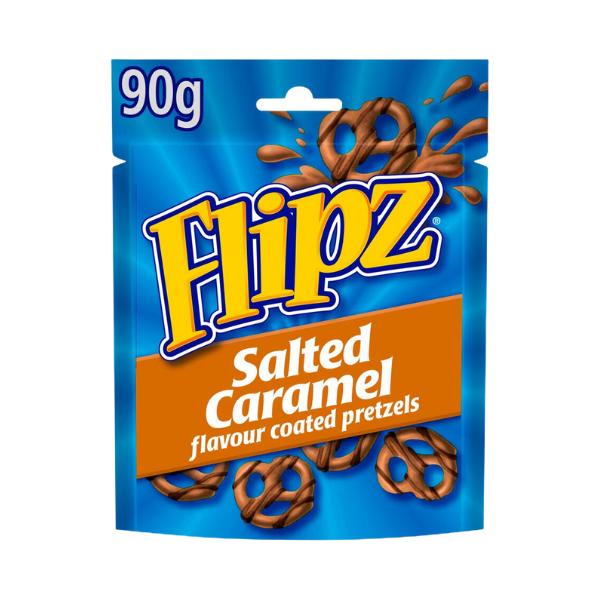 Flipz Salted Caramel Pretzels | 6 x 90g