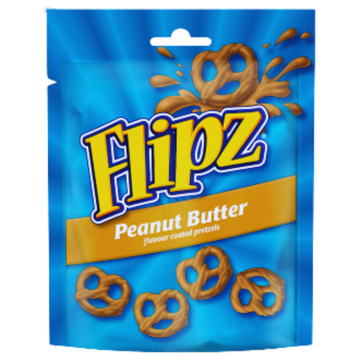 Box of Flipz Peanut Butter Pretzels | 6 x 90g