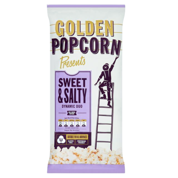 NEW Golden Popcorn Sweet & Salty Bag | 70g