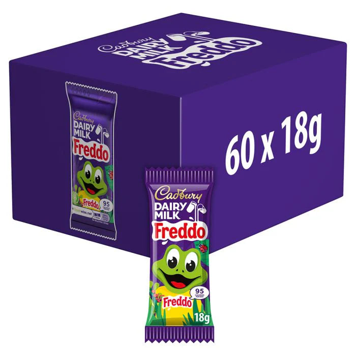 Cadbury Freddo Chocolate Bars | Box of 60 x 18g | Netcrisps