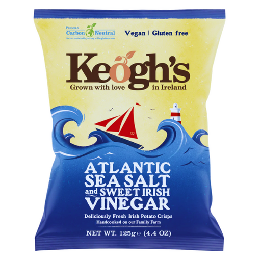 Keoghs Atlantic Sea Salt & Sweet Irish Vinegar | Box of 24 Packets (45g)